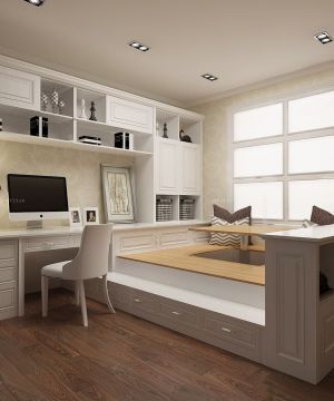 卧室榻榻米装修效果图大全2025图片 北欧简约风格