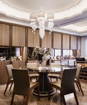 餐厅吊顶装修效果图大全2025图片 家装设计风格