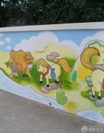 幼儿园外墙手绘墙壁画设计图片大全