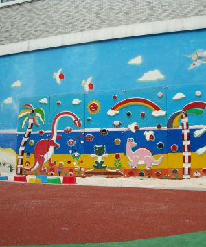 大型幼儿园手绘墙壁画效果图大全
