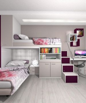 现代家装10平方卧室装修效果图