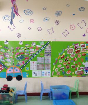 幼儿园室内照片墙设计效果图集