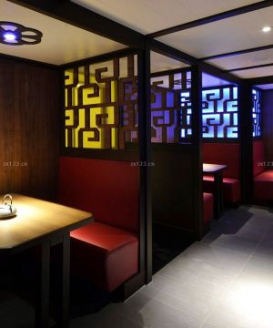 中式风格复古酒吧装修设计