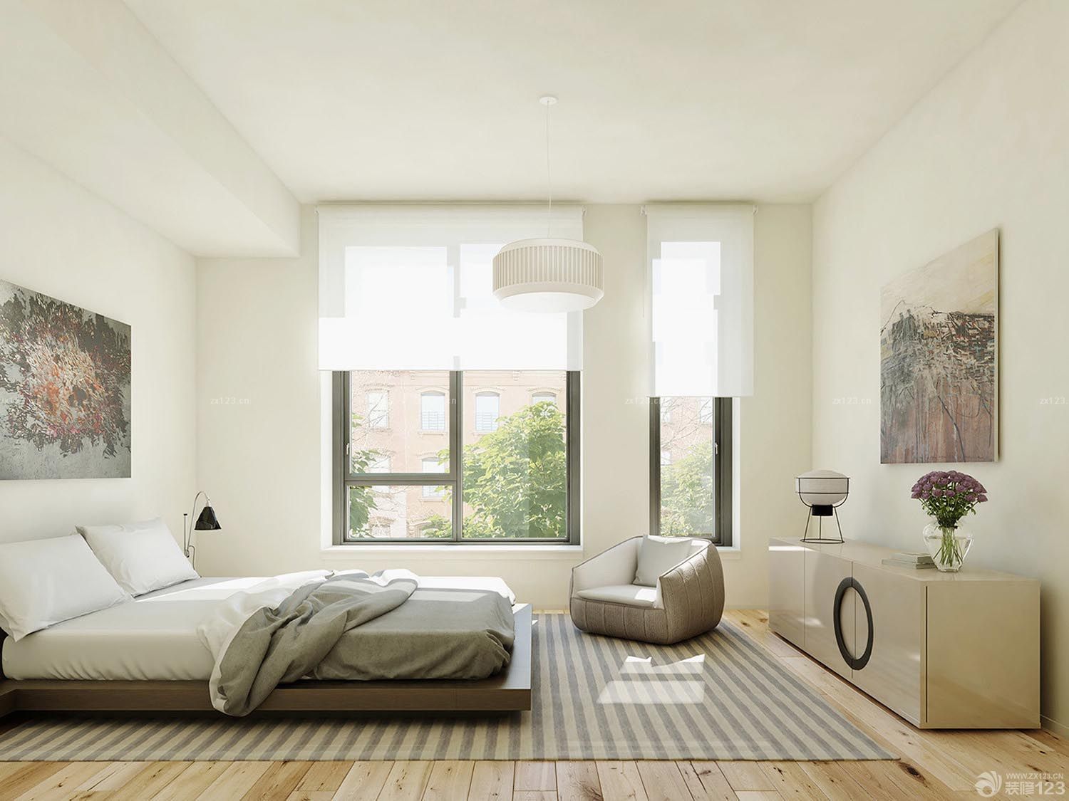 现代卧室装修效果图大全2025图片 现代简约风格家装