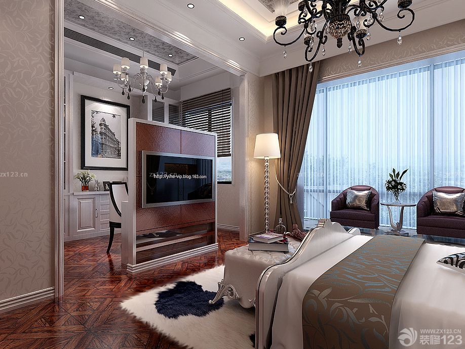 现代卧室装修效果图大全2023图片 小户型精致装修