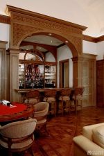 欧式别墅酒吧式客厅装修效果图欣赏