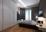 现代卧室装修效果图大全2023图片 硅藻泥背景墙装修效果图片