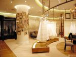 婚纱店面背景墙装修效果图片