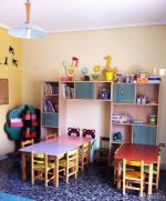 幼儿园小型教室储物柜装修图