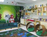 上海幼儿园最新室内手绘墙装修效果图片