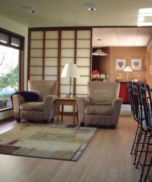 混搭风格酒吧式客厅装修效果图