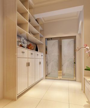 90平米现代简约风格玄关图片大全