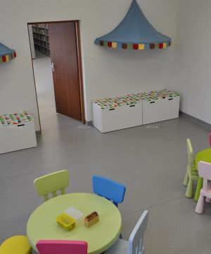 现代简约幼儿园最新室内装修效果图片大全