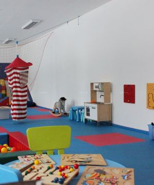 现代简约幼儿园室内装修效果图片