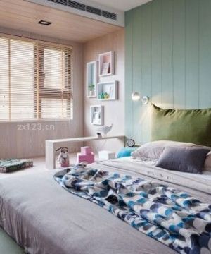 70平米小户型床头背景墙装修设计效果图片