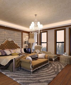 新古典欧式风格家装设计效果图卧室