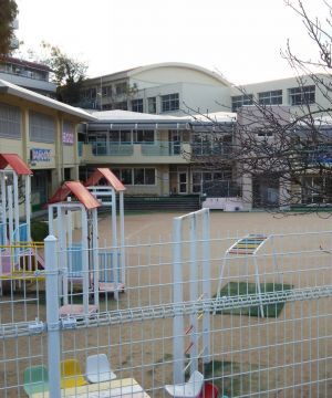 日韩幼儿园外观设计装修效果图片欣赏 