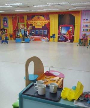 大型日韩幼儿园室内设计装修效果图片