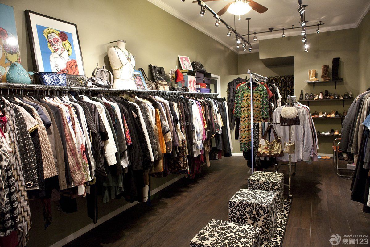服装店面设计装修图片