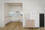 白色简约现代厨房装修设计效果美图
