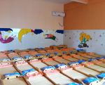 现代幼儿园室内小孩床设计摆放效果图片