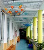 幼儿园走廊吊顶装饰装修图片