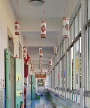 幼儿园走廊吊顶装饰效果图片大全