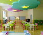 高档幼儿园室内教室装修效果图