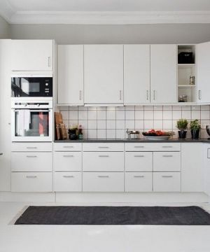 现代北欧风格厨房装修设计图