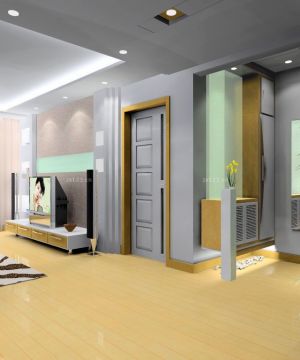 现代室内家装玄关设计效果图