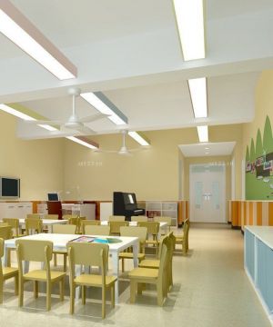 高端幼儿园装修 教室