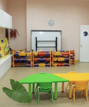 高端幼儿园教室装修实景图