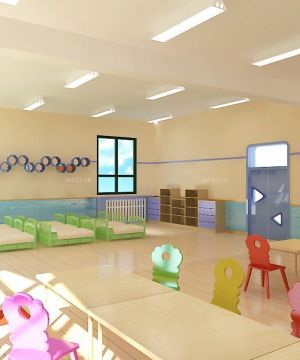 高端幼儿园装修室内设计效果图片欣赏