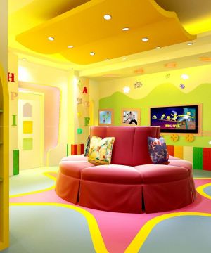 高端幼儿园最新室内装修设计效果图片