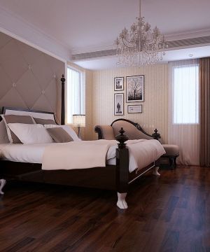 欧式家装卧室床头灯设计效果图