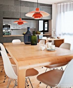 89平米房子北欧风格餐桌设计