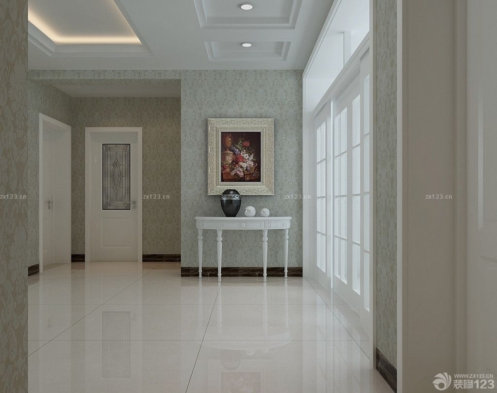 欧式玄关装修效果图大全2025图片 家装壁纸大全