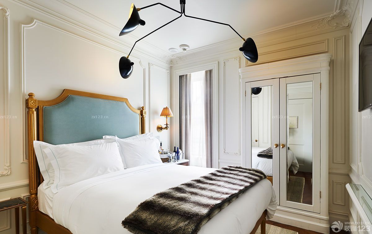 欧式装修阳台改卧室装修效果图