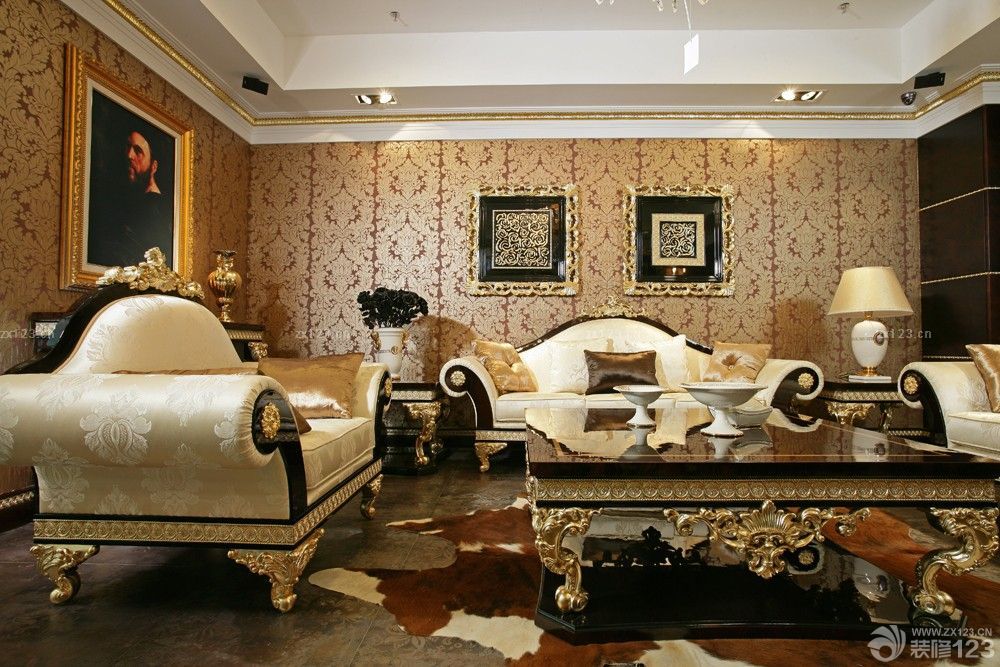 家装客厅沙发背景墙装修设计效果图库