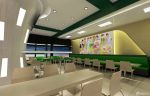 快餐店面装修效果图大全