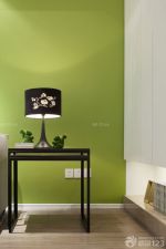 时尚家居绿色墙面装修效果图片