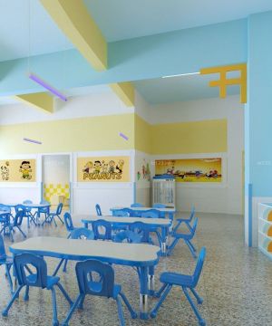 最新高档幼儿园教室室内装修效果图片欣赏