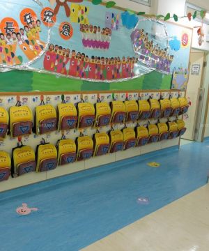 幼儿园室内设计效果图 墙面设计装修效果图片