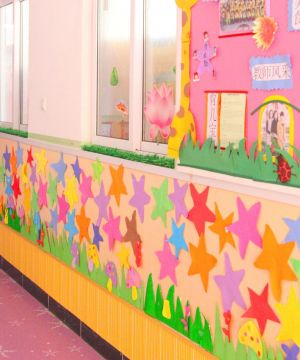 幼儿园室内墙面设计装修效果图片