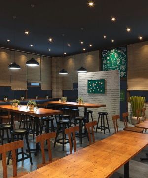 店面中式卷帘装修效果图片