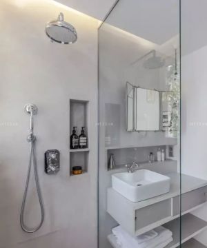 卫生间淋浴喷头装修设计效果图片