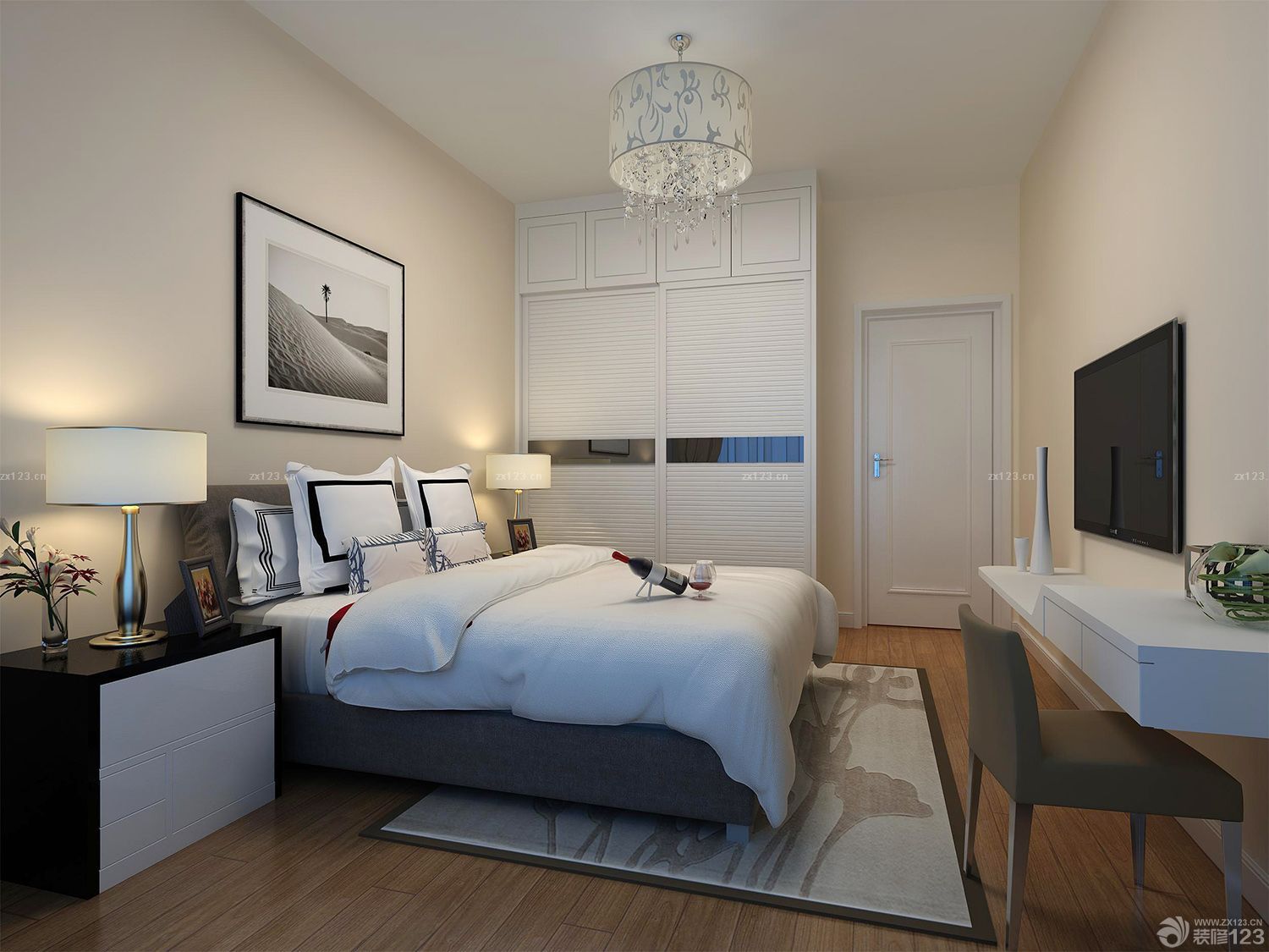 卧室壁橱装修效果图大全2025图片 欧式风格卧室装修