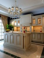 欧式厨房吊灯装修效果图片欣赏