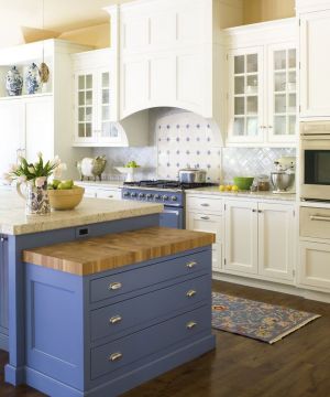 厨房橱柜颜色装修效果图欣赏
