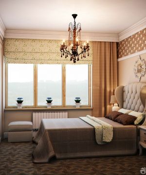欧式新古典风格6平方米卧室装修图片